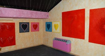 La mostra di arte contemporanea "Cuore", di Franco Scuderi