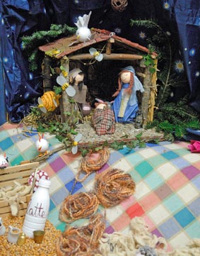 Il presepe 2007 del G.R.I.M. (particolare)