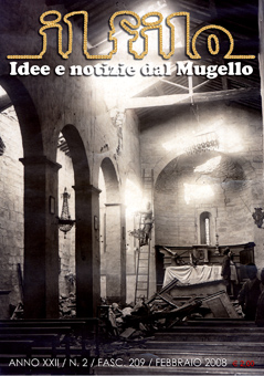 Copertina febbraio 2008 sul terremoto nel Mugello