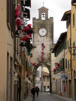 Il centro storico di Borgo San Lorenzo - Natale 2003