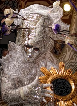 Carnevale in notturna a Borgo San Lorenzo. Foto di Andrea Lapi