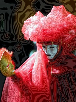 Carnevale in notturna a Borgo San Lorenzo. Foto di Andrea Lapi