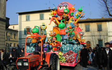 Carnevale 2001 a Borgo San Lorenzo
