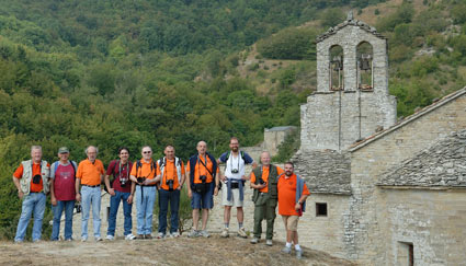 Il gruppo all'Eremo di Gramogna