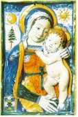 madonna del candelabro, proveniente da San Piero a Sieve