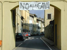 Galliano, l'ingresso del paese