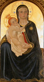 Madonna con Bambino, 2003, di Benedetta Manfriani