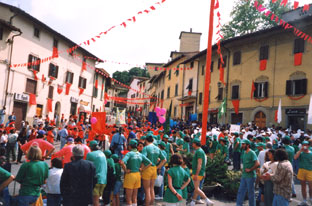 Il Palio della Fortezza 2002 a San Piero a Sieve