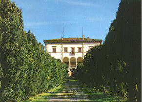 rufina, villa poggioreale