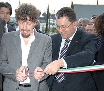L'inaugurazione di una delle sedi della Banca del Mugello.