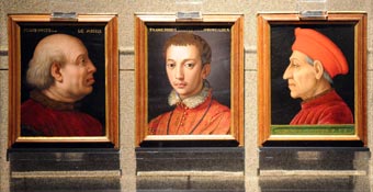 Alcuni esponenti dei Medici raffigurati dal Bronzino