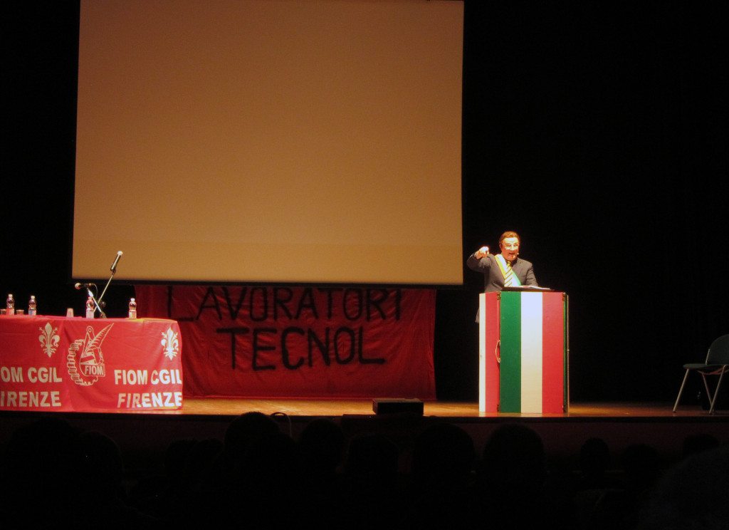 Lo spettacolo di Paolo Hendel a chiusura della serata