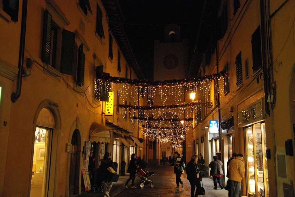 Gli addobbi natalizi 2014 a Borgo San Lorenzo