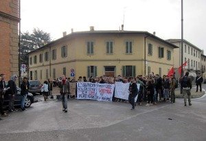 Il corteo degli studenti del "Chino Chini" di Borgo San Lorenzo, 29 novembre 2014
