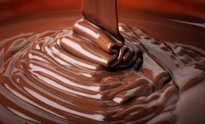 flusso di cioccolato
