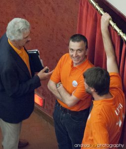 Carlo Incagli al teatro Giotto, elezioni 2009