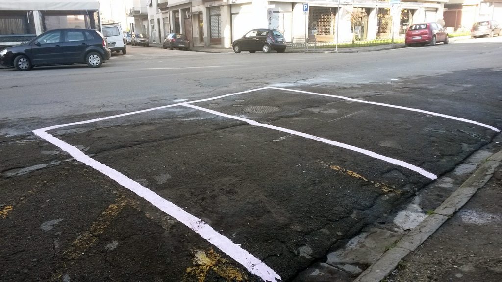 parcheggi rosa cesarino