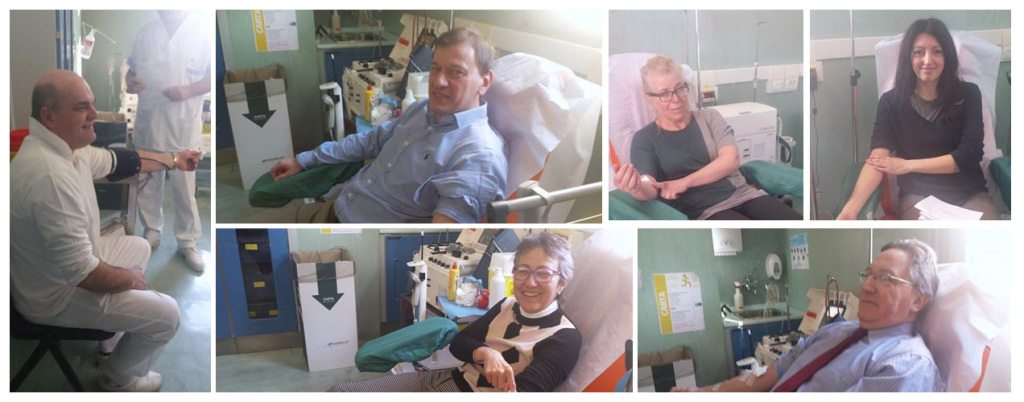 Donazione in Comune 2015 AVIS Scarperia e San Piero