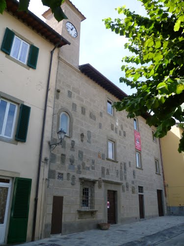 Il Palazzo Pretorio di Barberino di Mugello, sede della biblioteca comunale