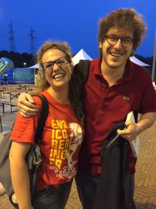 David Allegranti con Caterina Seneci