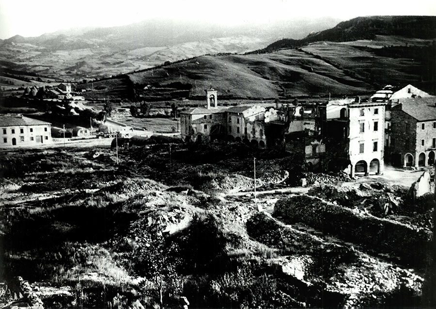Firenzuola. Un paese completamente raso al suolo