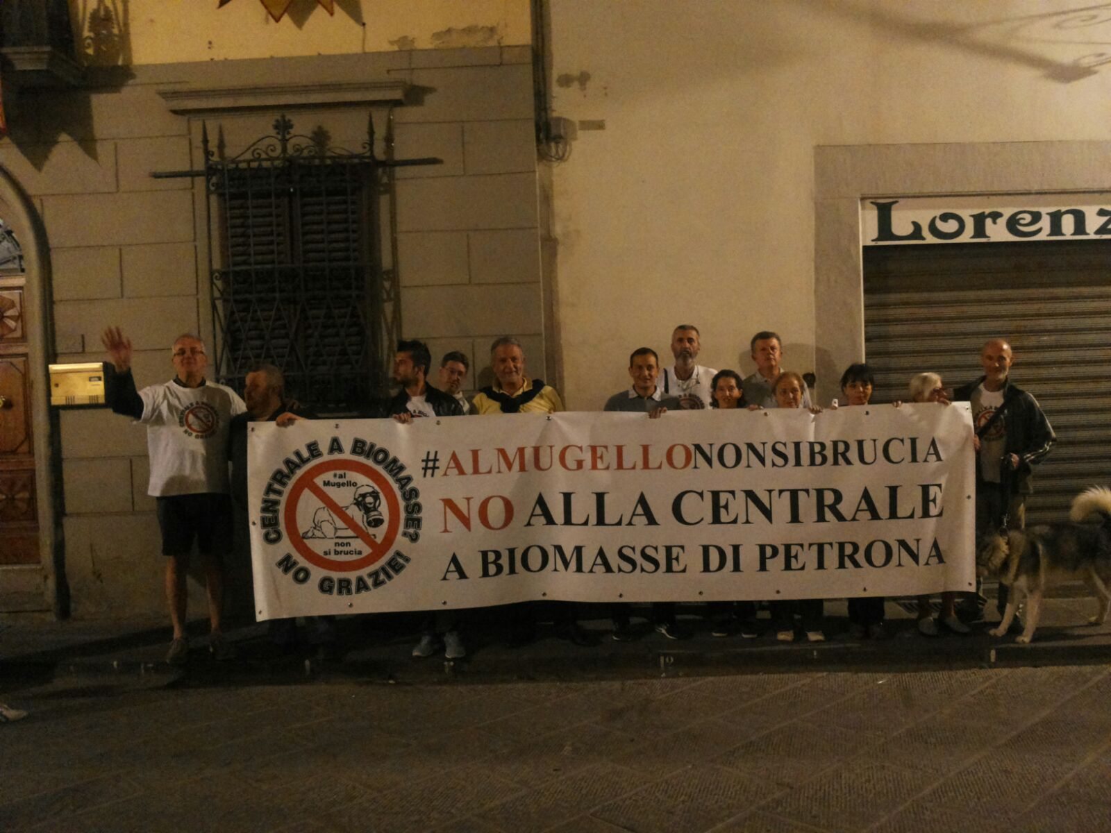 Il Comitato No Biomasse a Petrona al Diotto 2015