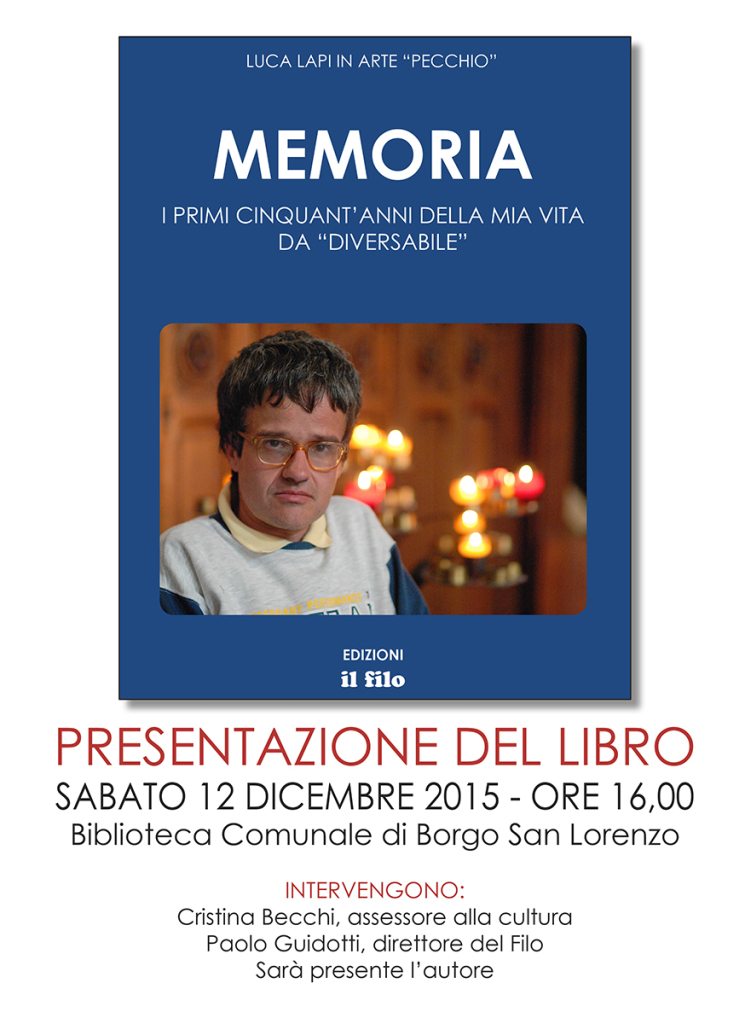 locandina presentazione libro luca