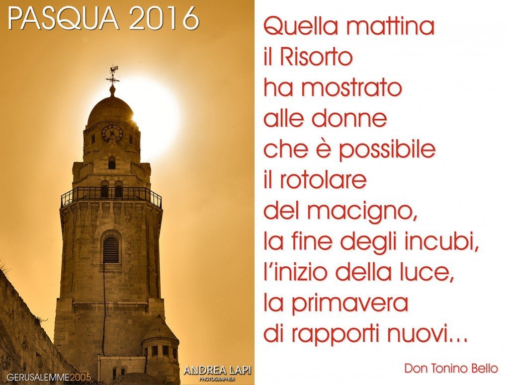 AUGURI PASQUA 2016