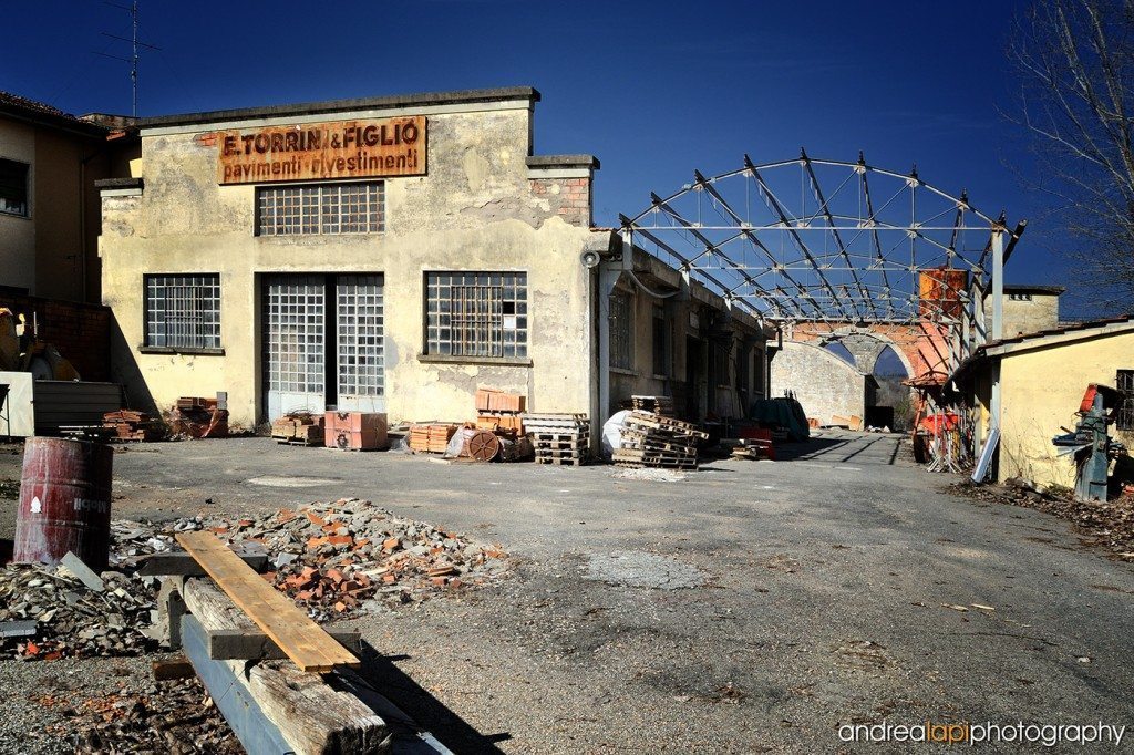 L'area ex-Torrini com'era prima della demolizione