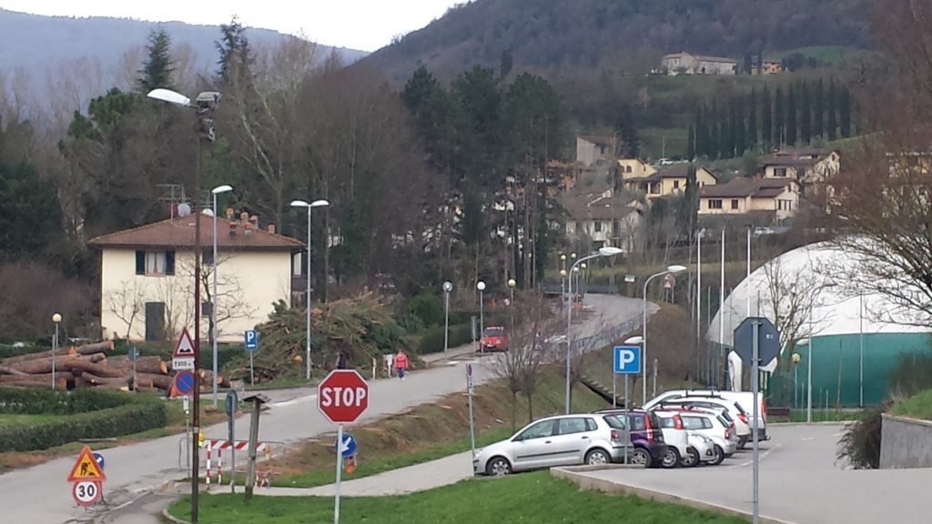 nuovo Viale Fabbroni a Dicomano