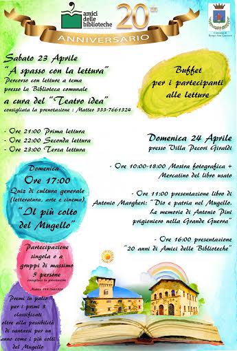 programma Amici Biblioteche