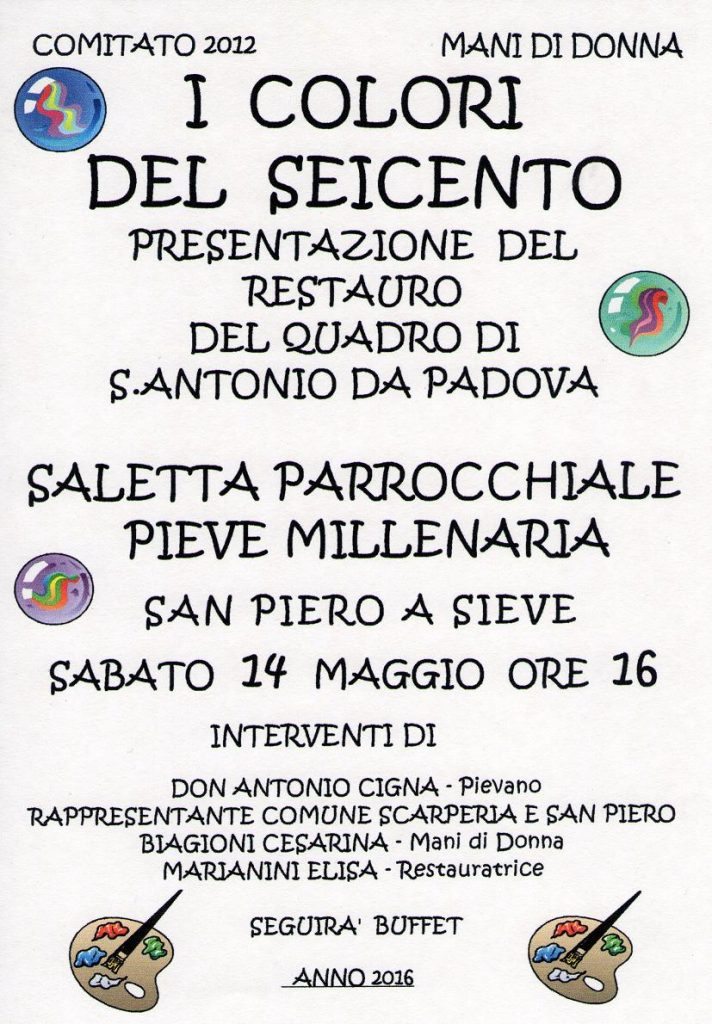 SPaS-presentazione restauro dipinto