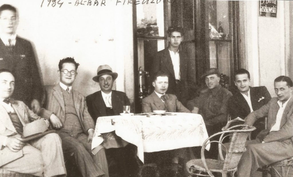 fascisti firenzuolini al bar (1934)