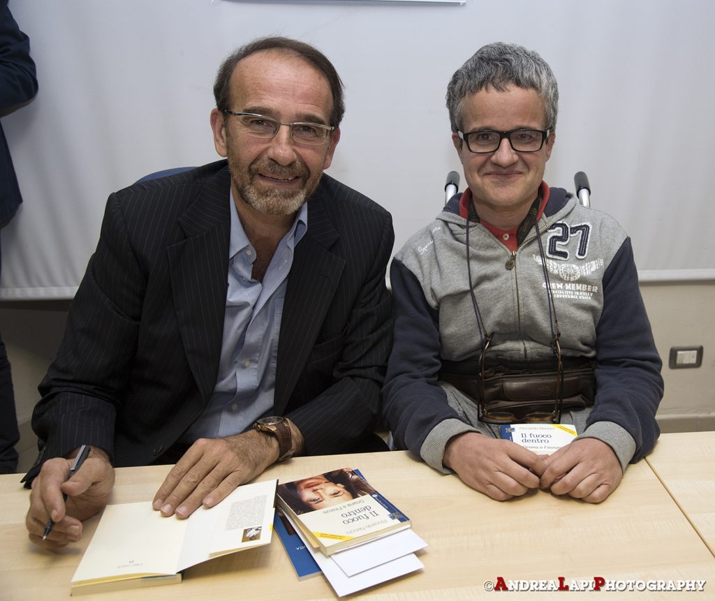 Riccardo Nencini con Luca Lapi