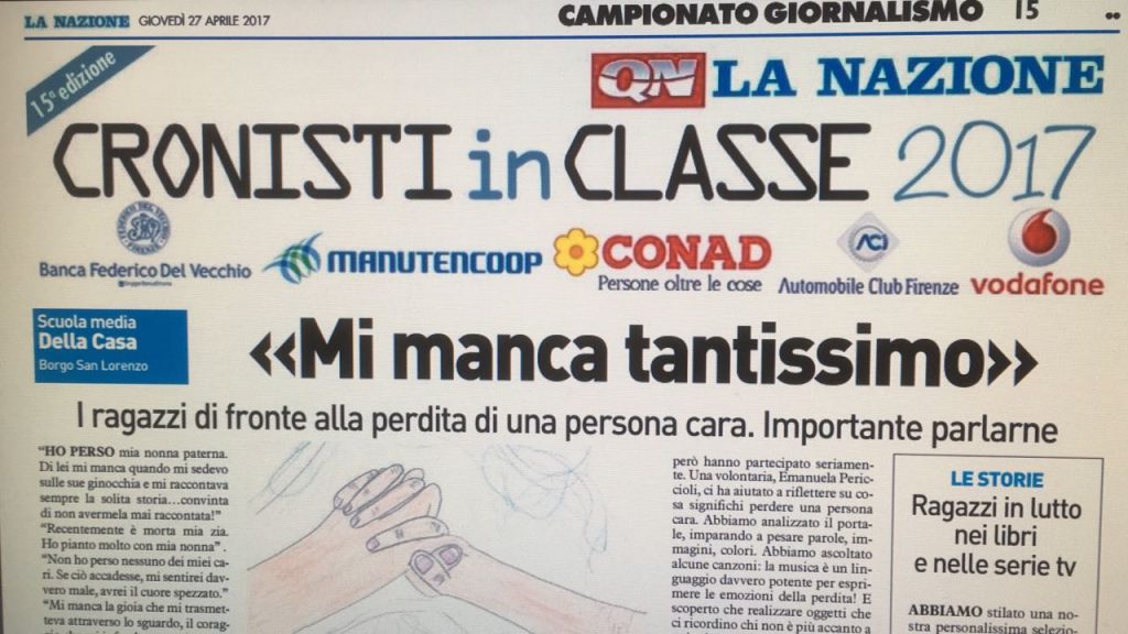 pagina Nazione media borgo
