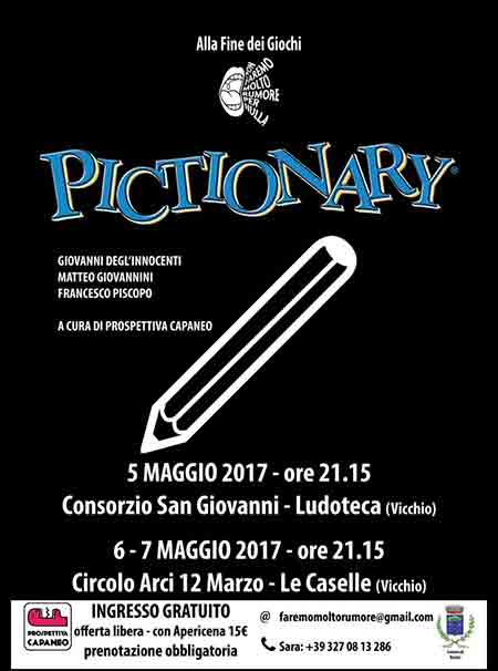 Pictionary-Non-faremo-molto-rumore-per-nulla-spettacolo-locandina