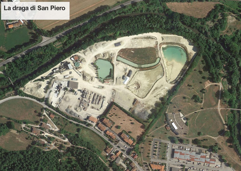 San Piero a Sieve, "la draga", anno 2017