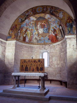 Abbazia di San Godenzo. L'abside