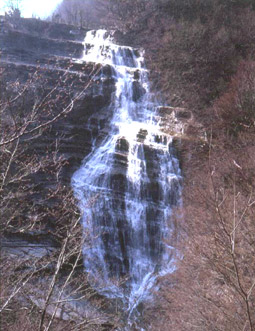 La cascata dell'Acquacheta. Foto di M. Certini