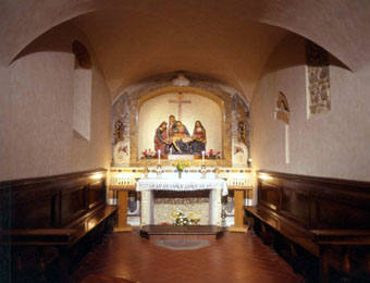 La Cappella dell'Apparizione, a Monte Senario - Vaglia