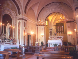 Barberino. Chiesa di Cirignano, interno. Foto di Massimo Certini