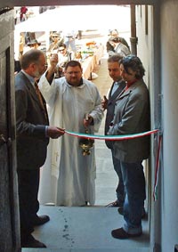L'inaugurazione del Centro d'Ascolto di San Piero a Sieve