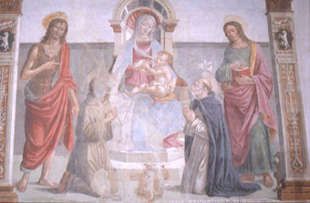 La Madonna del Ghirlandaio. Foto di Massimo Certini