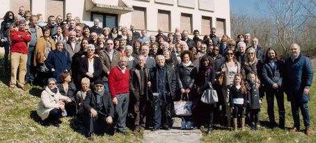 Don Poggiali con tanti amici