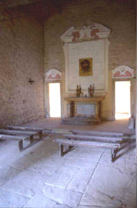 Oratorio intitolato a S. Lucia. San Bavello. San Godenzo