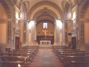 Chiesa di Sandetole. Contea. Interno. Foto di Massimo Certini