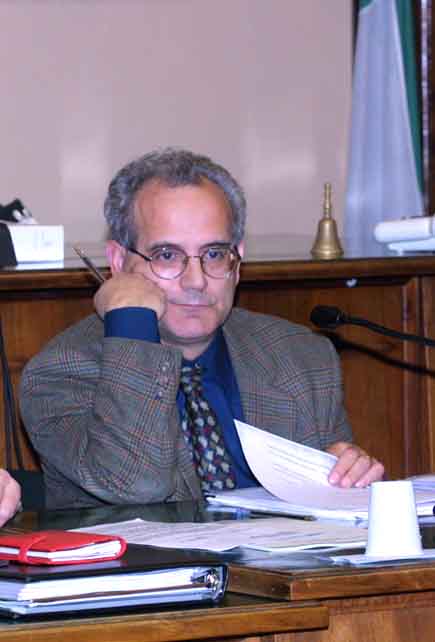 Giuseppe Notaro, presidente della Comunit� Montana del Mugello