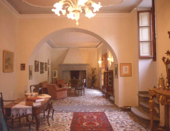 Villa Gerini Sacchetti, interno. Foto di Massimo Certini