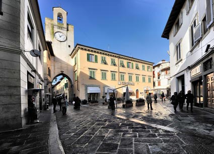 Il centro di Borgo San Lorenzo