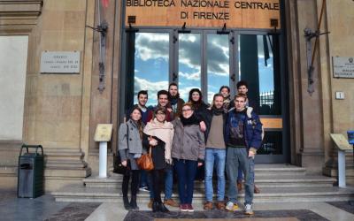 Gli Amici delle Biblioteche di Borgo San Lorenzo in visita alla Biblioteca Nazionale di Firenze